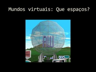 Internet, Ciberespaço e Cibercultura