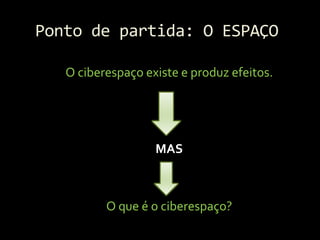 Internet, Ciberespaço e Cibercultura
