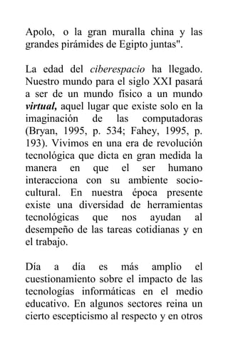 Internet como nuevo modelo educativo