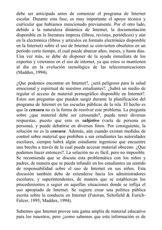 Internet como nuevo modelo educativo