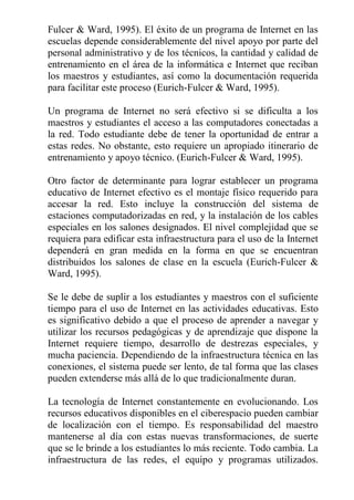 Internet como nuevo modelo educativo