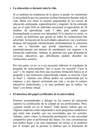 Internet como nuevo modelo educativo