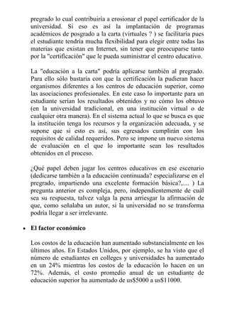 Internet como nuevo modelo educativo