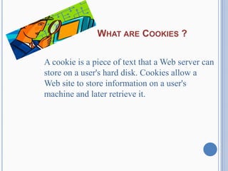 Internet cookies | PPT
