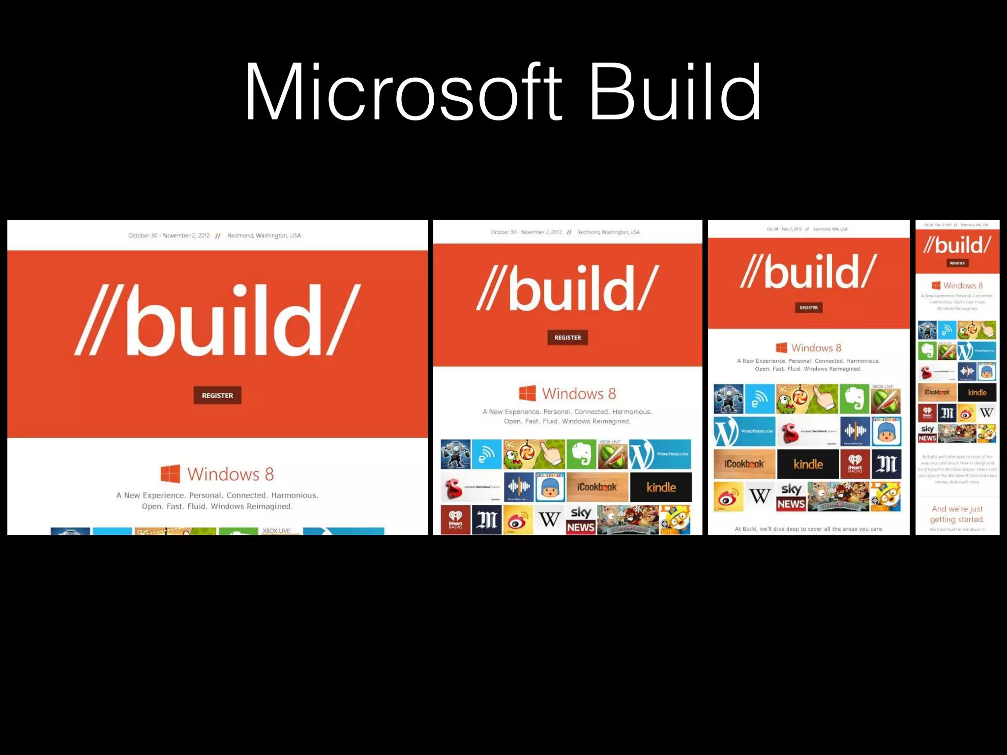 Microsoft Build

 
