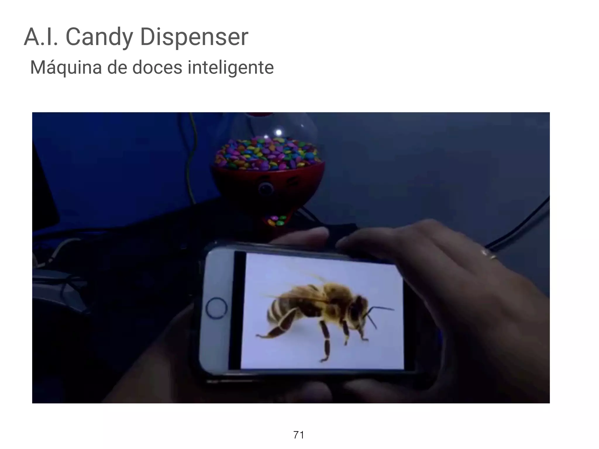 A.I. Candy Dispenser
Máquina de doces inteligente
71
 