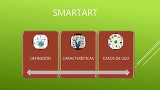 SMARTART
DEFINICIÓN CARACTERÍSTICAS CASOS DE USO
 