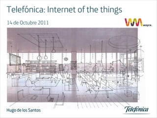 Telefónica: Internet of the things
14 de Octubre 2011




Hugo de los Santos
 
