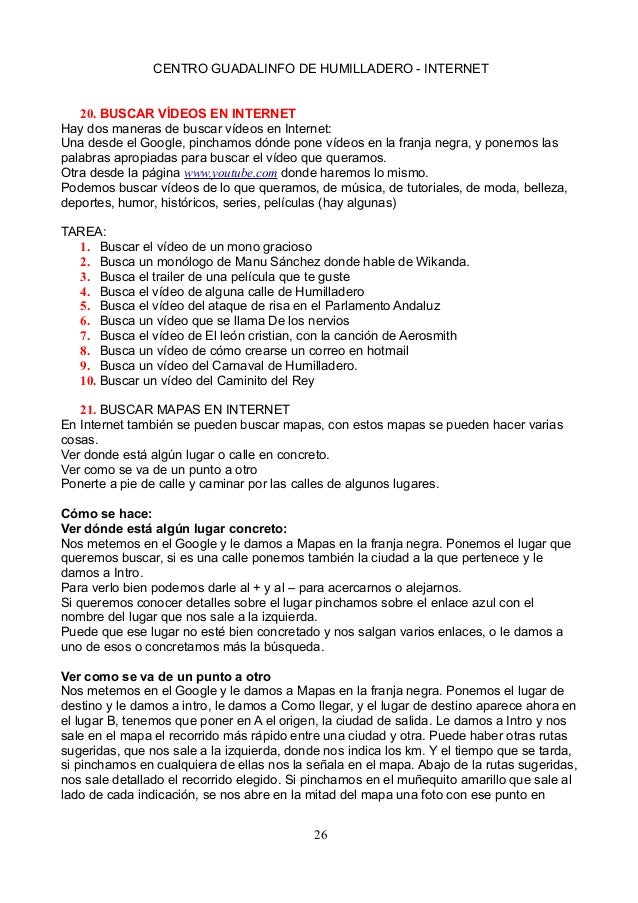 Apuntes Y Ejercicios Curso Internet