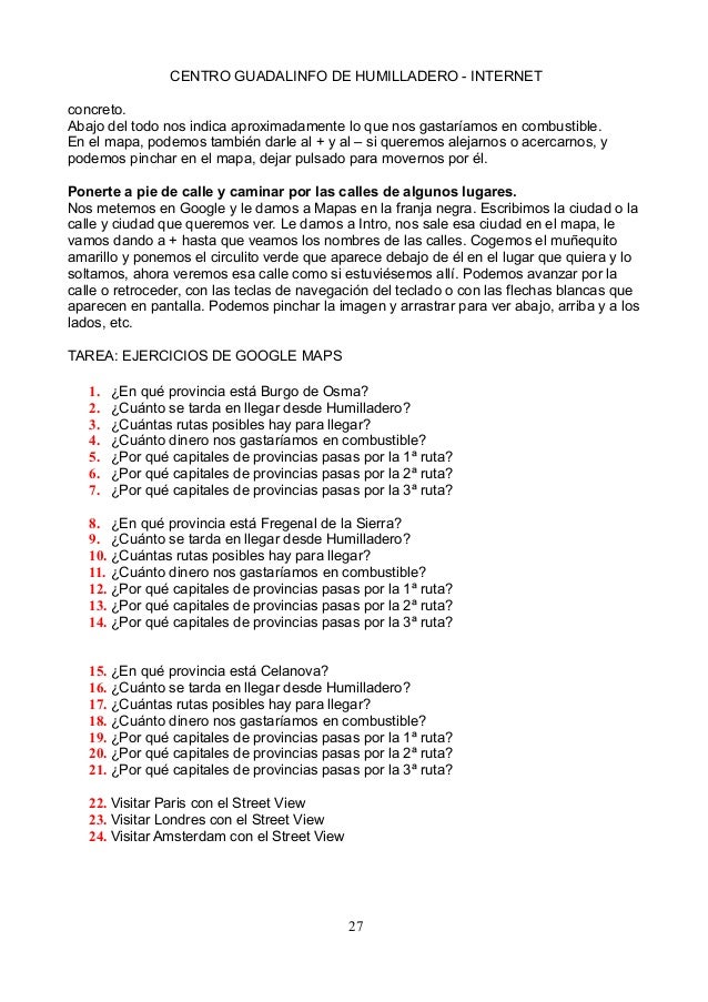 Apuntes Y Ejercicios Curso Internet