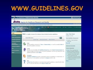 WWW.GUIDELINES.GOV
 