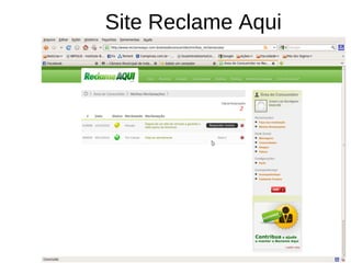 Site Reclame Aqui




   Internet e Educação
   bordignon@aedu.com
 