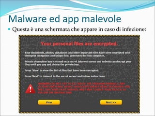 Malware ed app malevole
 E per spaventare di più ecco il conto alla rovescia:
 