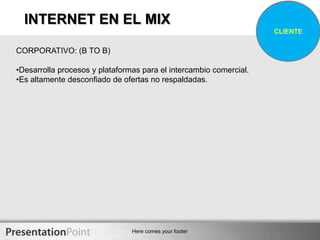 ¿Por obligación?¿PARA QUE UTILIZARLA?¿Para Tener Presencia OnLine?