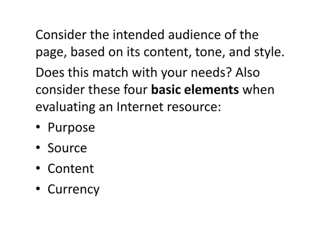 E Learn Internet Evaluation Ppt Free Download