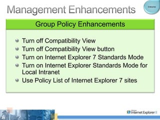 Internet Explorer 8 | PPT