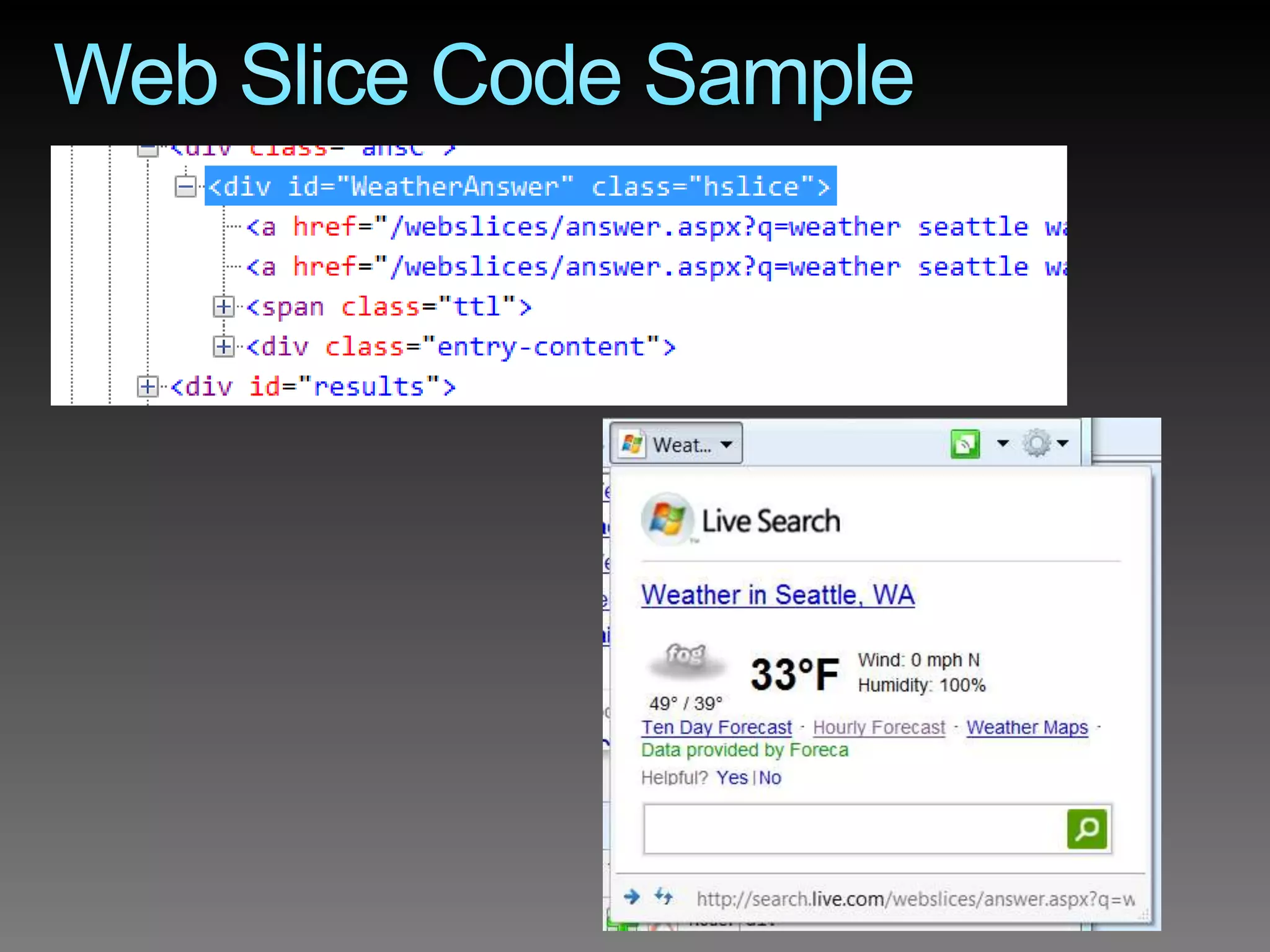 Internet Explorer 8 Developer Overview
