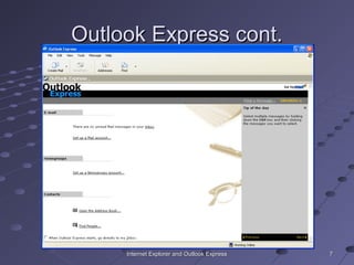 Internet Explorer and Outlook Express | PPT
