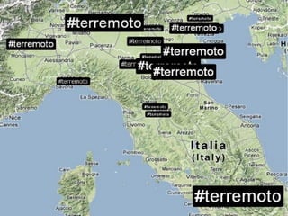 Netnografia di Twitter e #terremoto