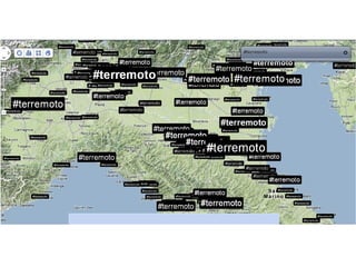Netnografia di Twitter e #terremoto