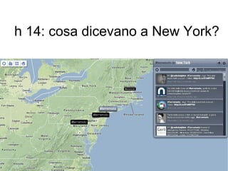 h 14: cosa dicevano a New York?
 