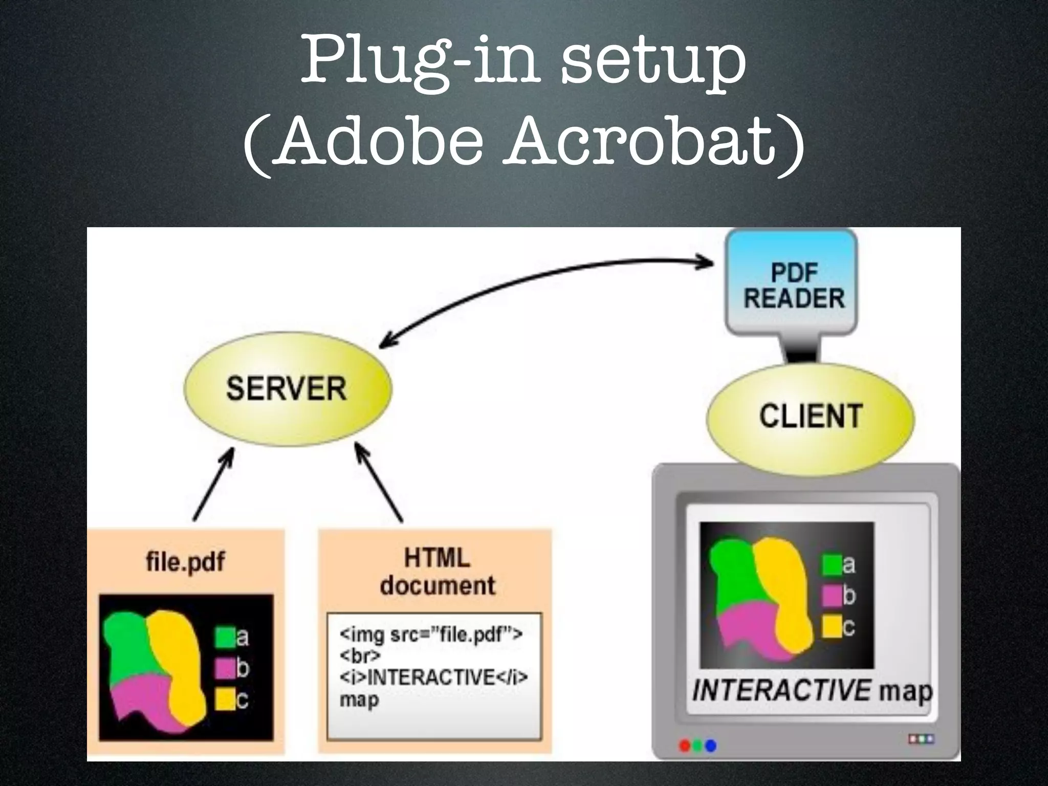 Plug-in setup
(Adobe Acrobat)
 