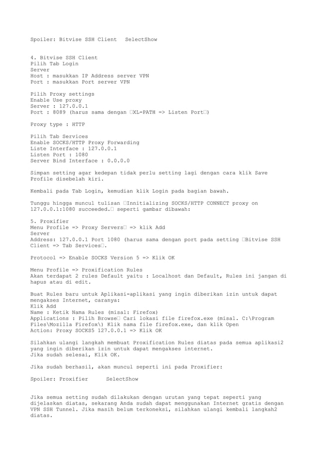 Internet gratis dengan vpn tunnel PDF Internet gratis dengan vpn tunnel PDF
