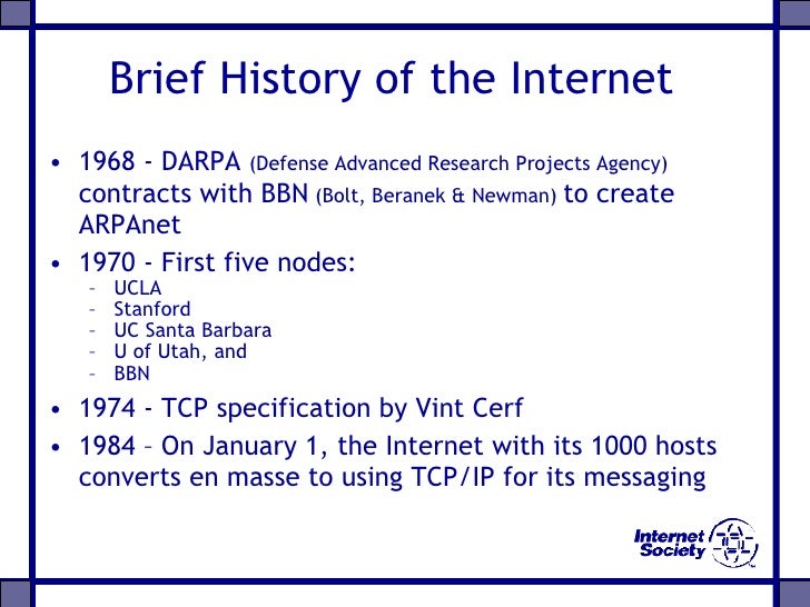 Internet History And Growth