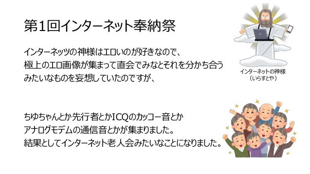 インターネット奉納祭やってみた インターネット奉納祭やってみた