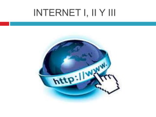 INTERNET I, II Y III
 