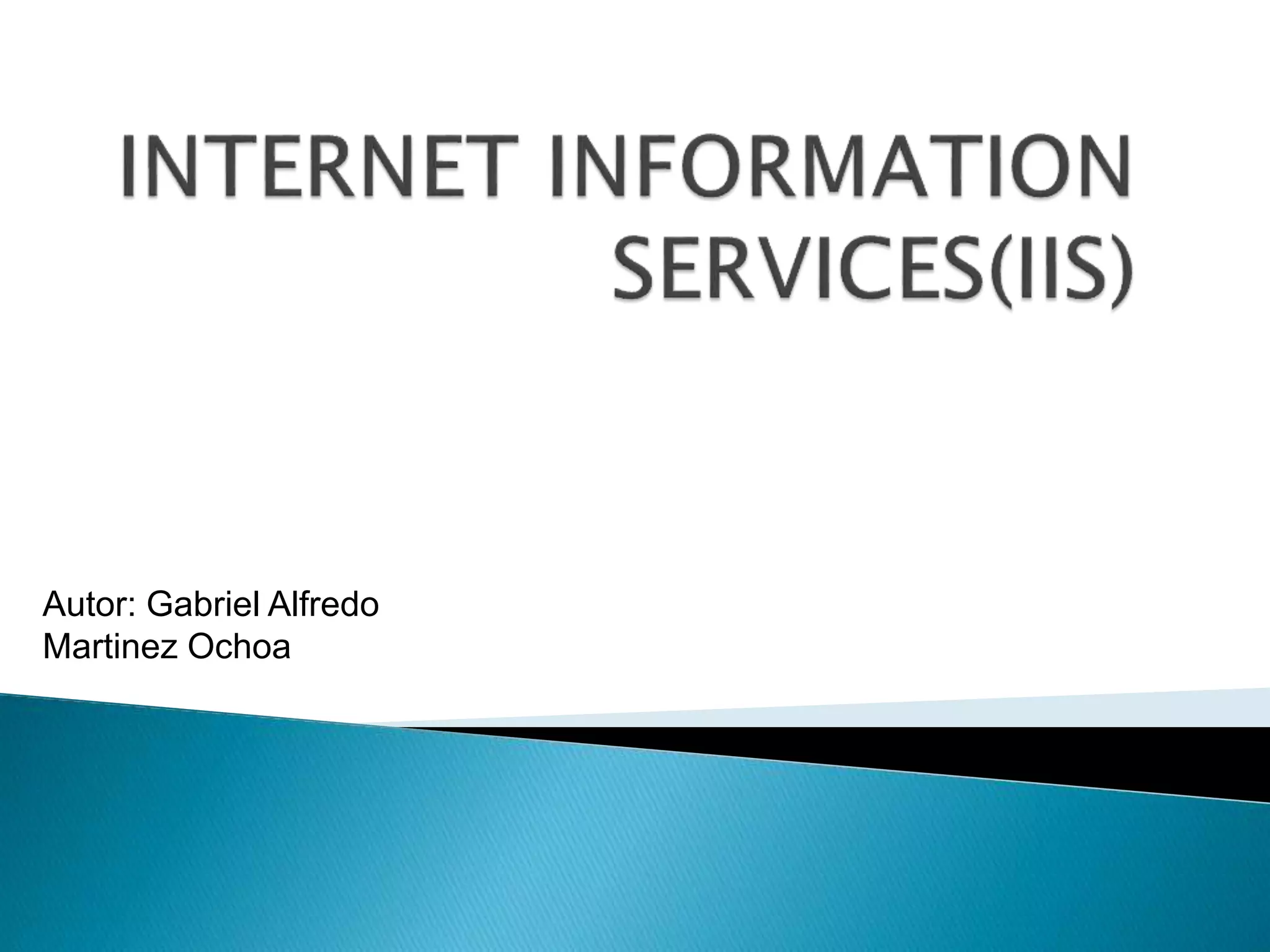 Autor: Gabriel Alfredo
Martinez Ochoa
