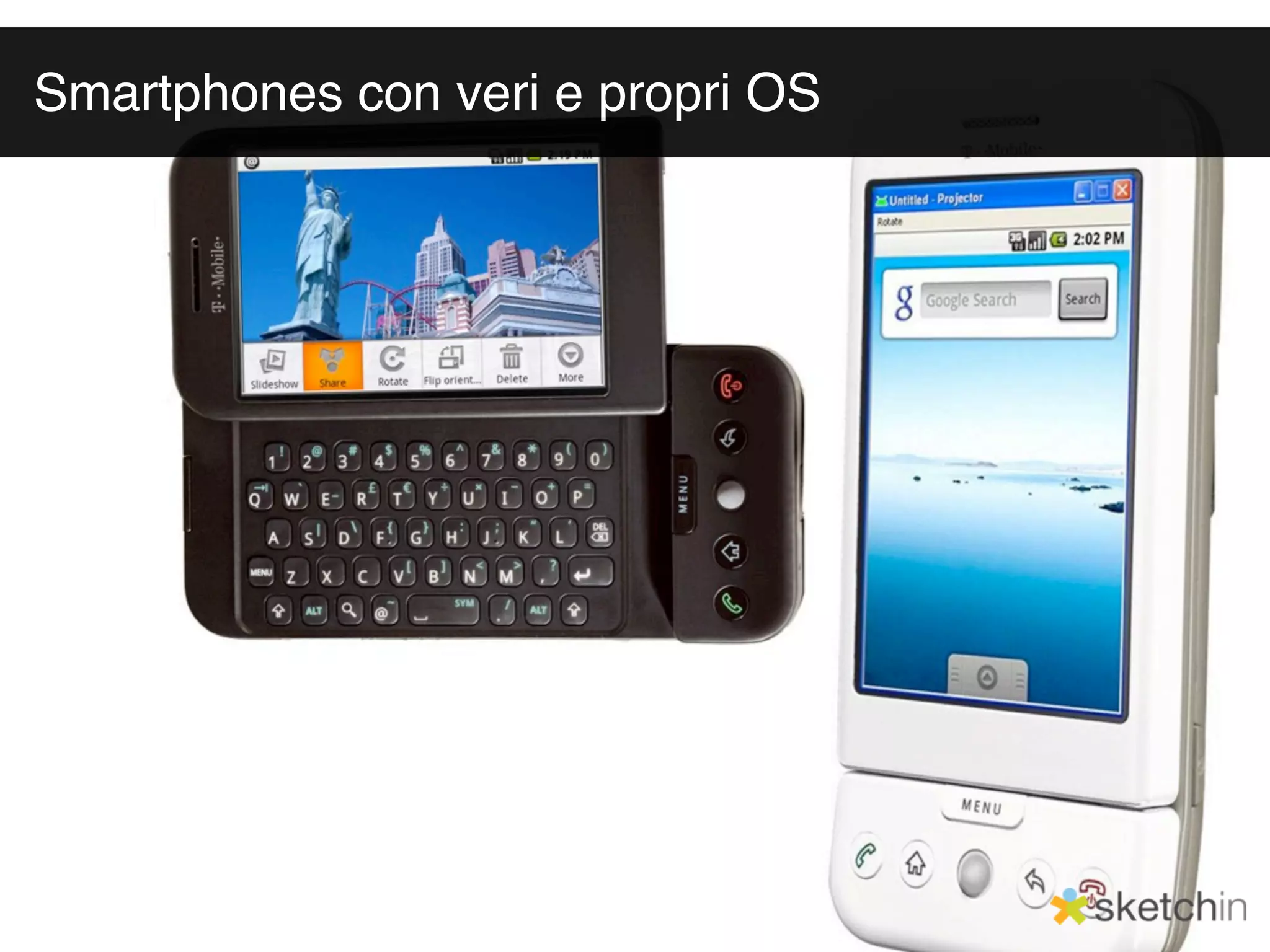 Smartphones con veri e propri OS
 