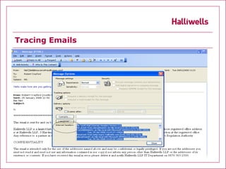 Tracing Emails
 