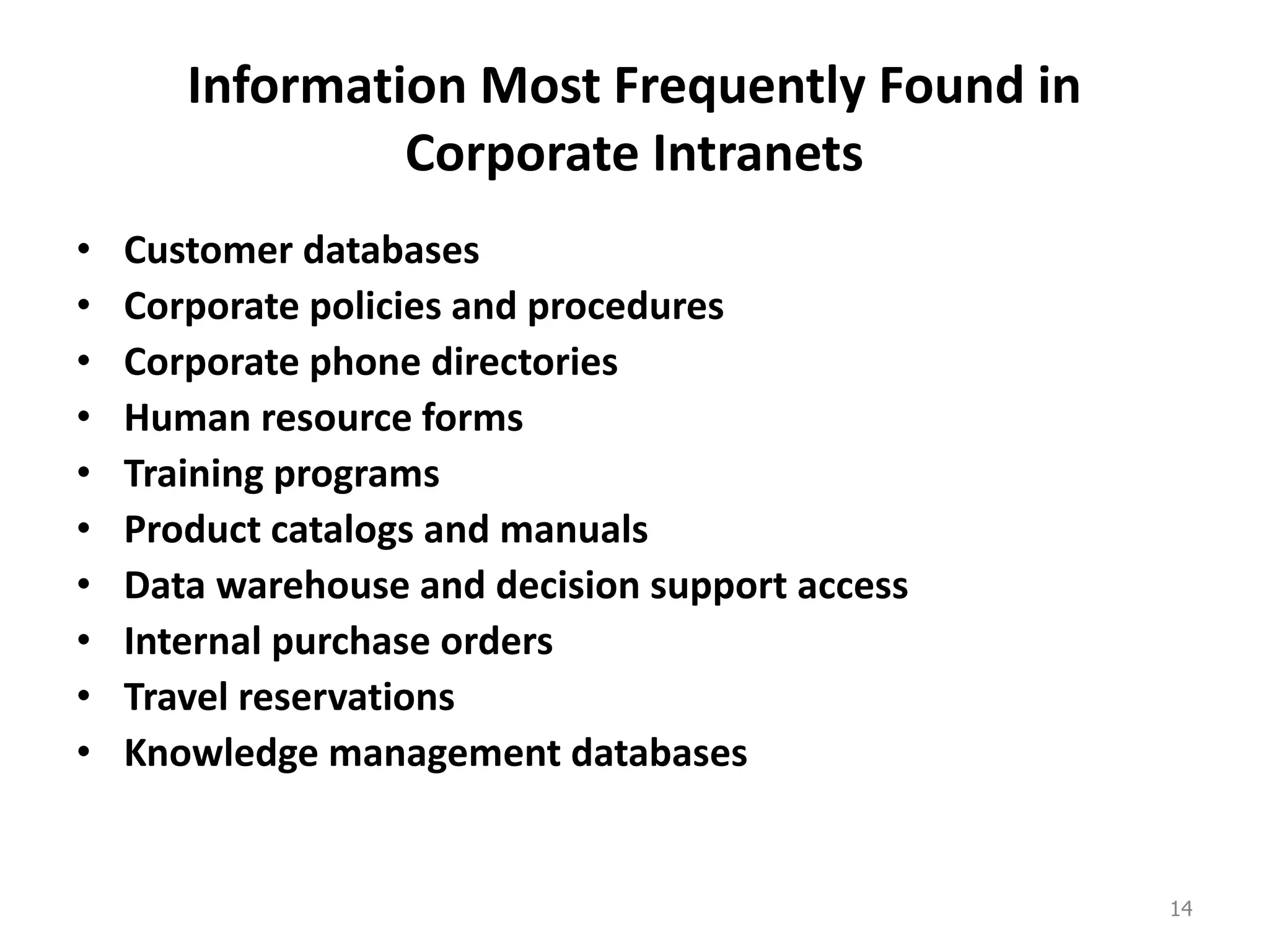 Internet, Intranet and Extranet | PPTX