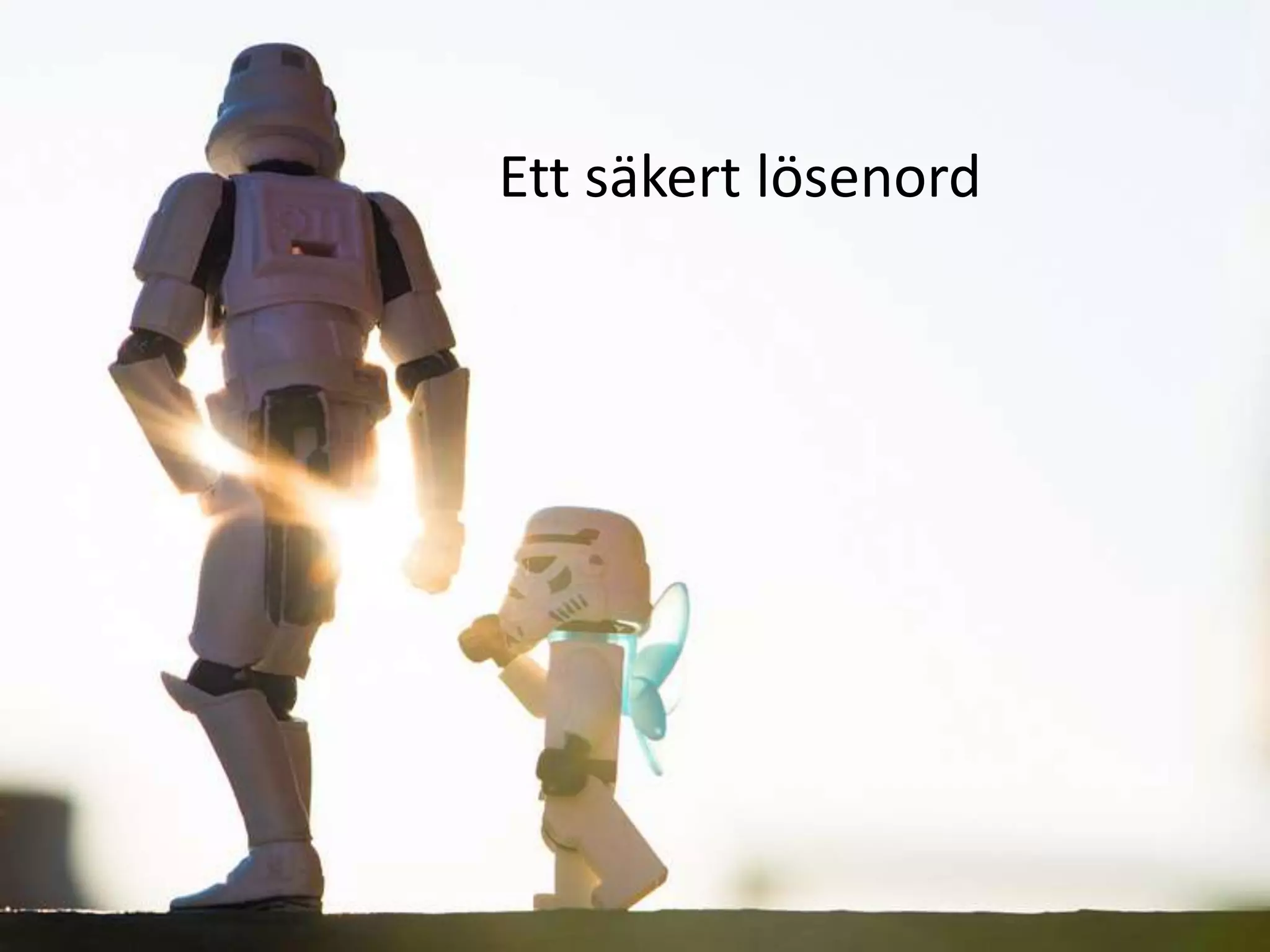 Ett säkert lösenord

 