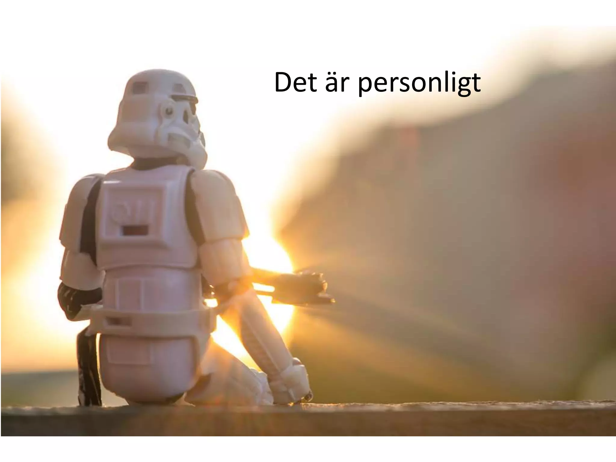 Det är personligt

 