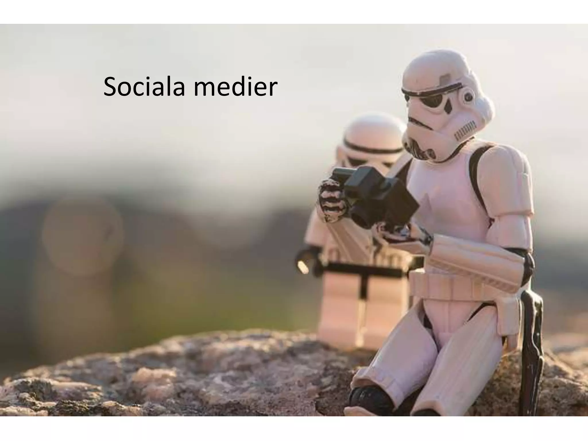 Sociala medier

 