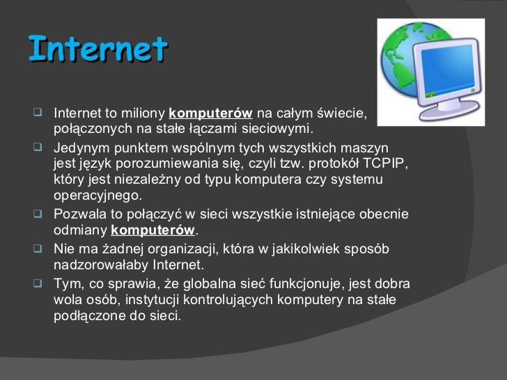 Internet jako źródło informacji