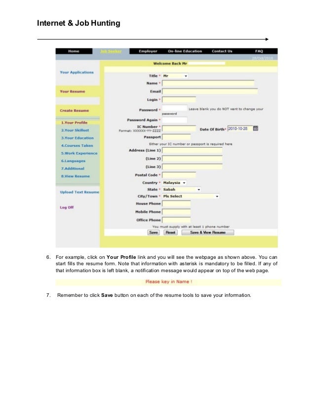 Internet & job hunting dual language ver 1.1