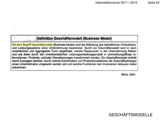 Wirtz, 2001 GESCHÄFTSMODELLE 