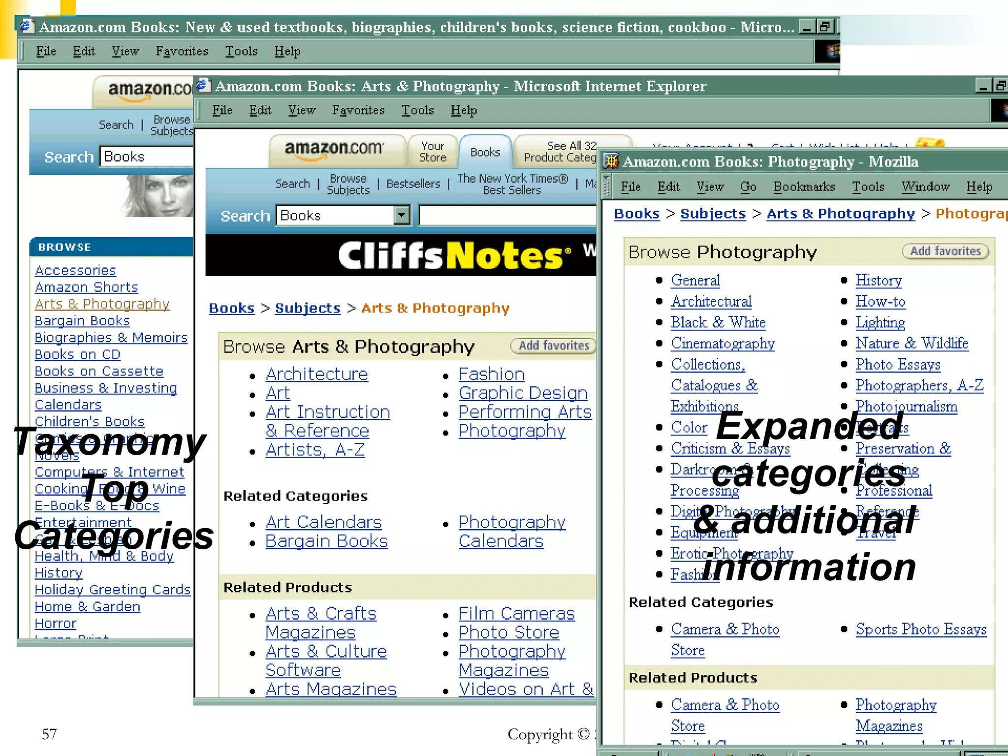 Taxonomy                                Expanded
   Top                                  categories
Categories                             & additional
                                       information



 57          Copyright © 2005 Access Innovations, Inc.
 