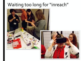 Waiting too long for “inreach”
 