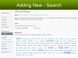 Adding New - Search 