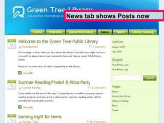 News tab shows Posts now 