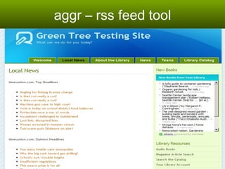 aggr – rss feed tool 