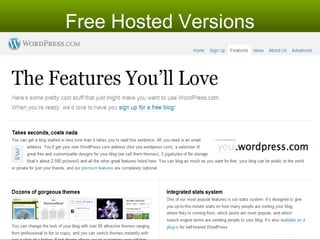 Free Hosted Versions 