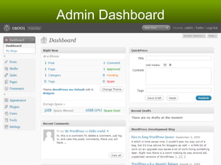 Admin Dashboard 