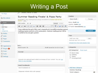 Writing a Post 