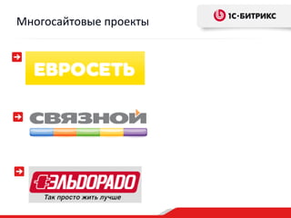 Многосайтовые проекты
 