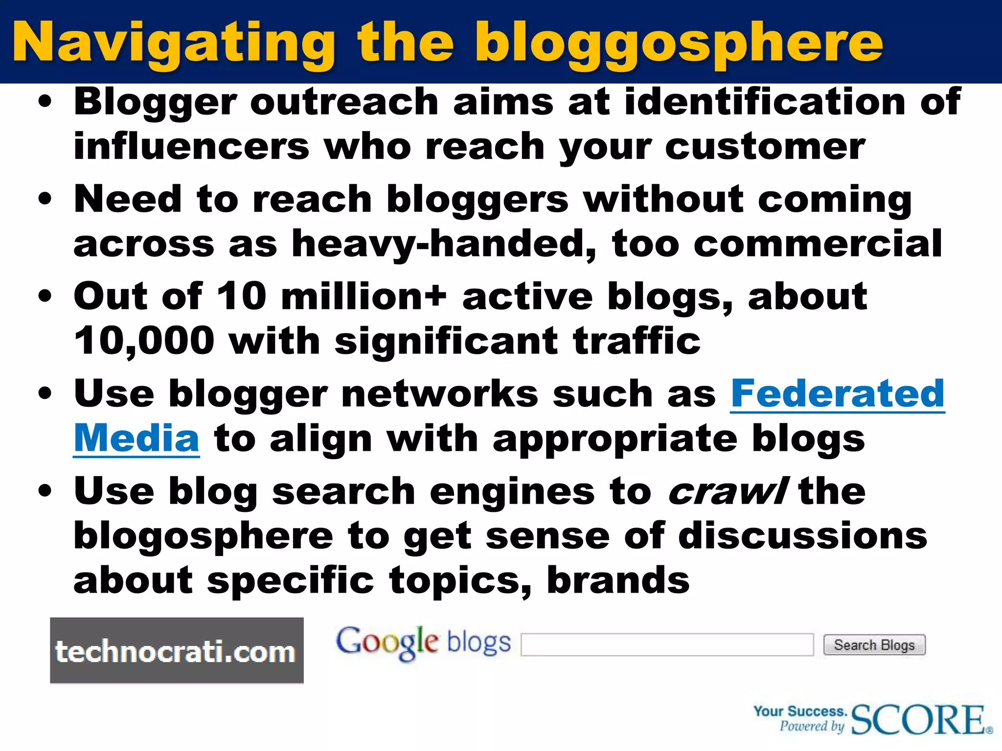 E-mail marketing not a solo sport Not evident that you can spend less money by designing and developing your own e-mail marketing campaignsIt can be a very technical endeavorAlso consider legal issuesE-mail service providers (ESP) provide:Improved e-mail deliverabilityDatabase and list managementE-mail template designE-mail message and content creationTracking and reportingAdvice and consulting